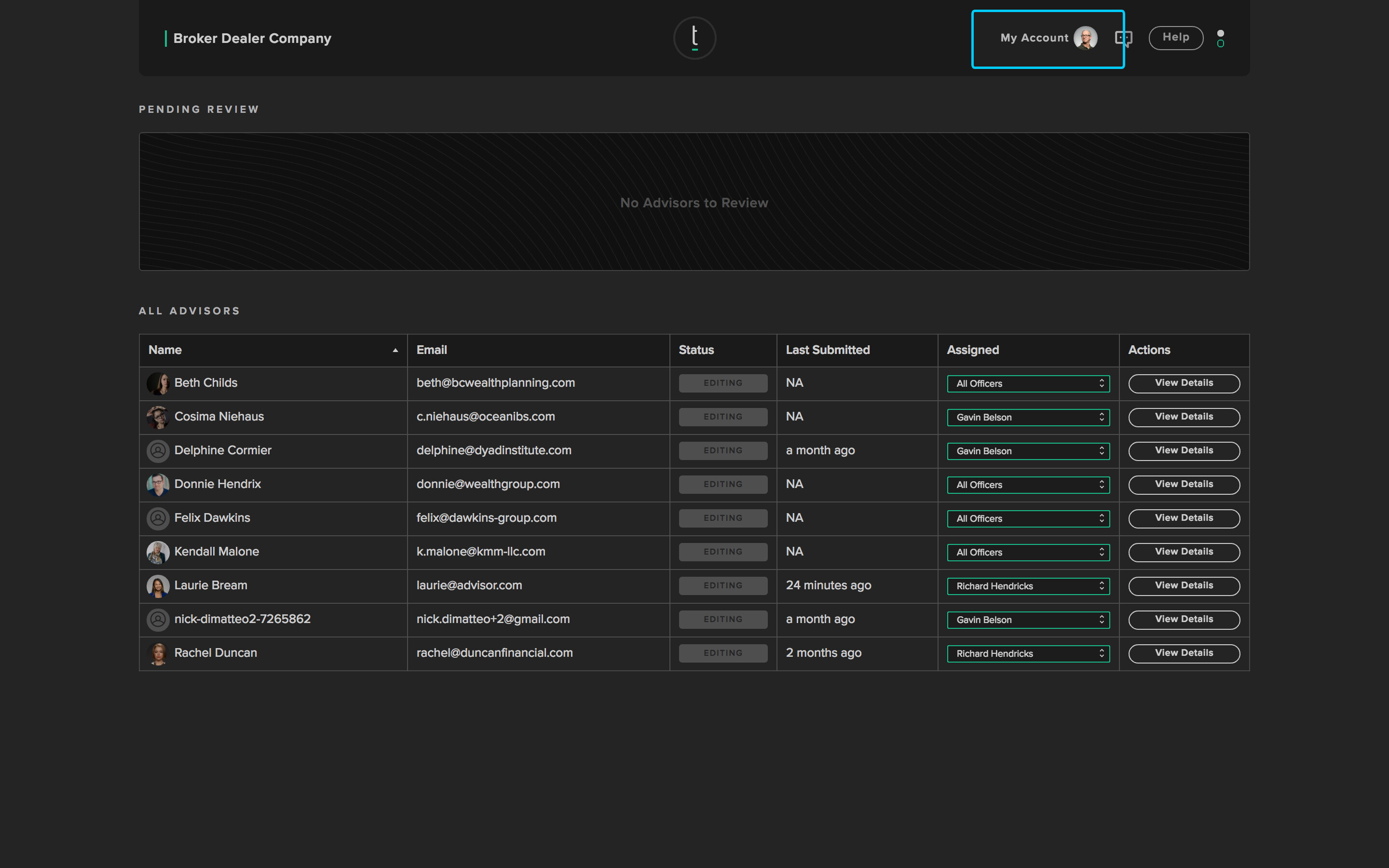 How Do I Add, Manage, and Delete Compliance Officers?